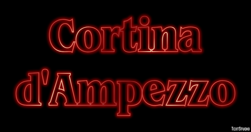 Cortina d'Ampezzo Metin Efekti