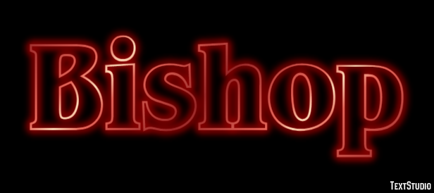 Bishop Effetto testo