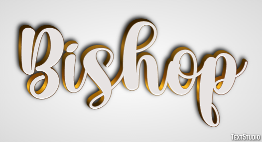 Bishop Effetto testo