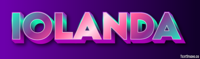 Iolanda Effetto testo