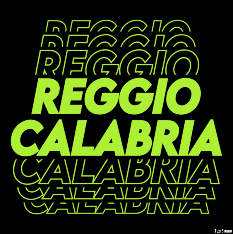 Reggio Calabria Metin Efekti