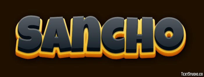 Sancho Effetto testo