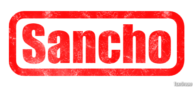 Sancho Texteffekt