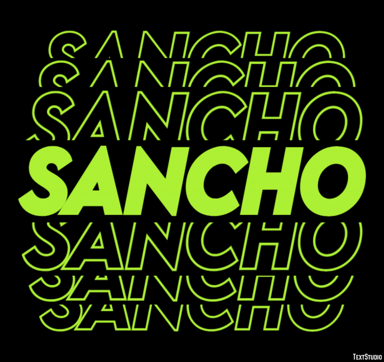 Sancho Texteffekt