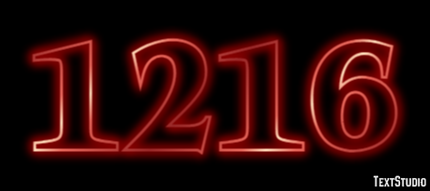 1216 Text Effect