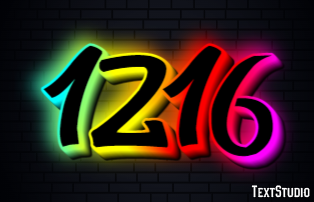 1216 Text Effect
