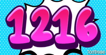 1216 Text Effect