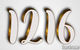 1216 Text Effect
