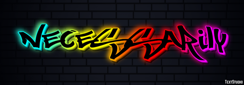 Necessarily Text effect
