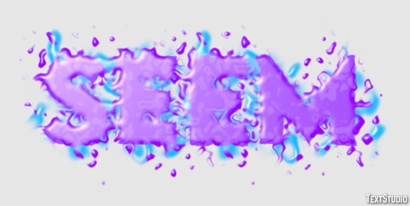 Seem Text Effect