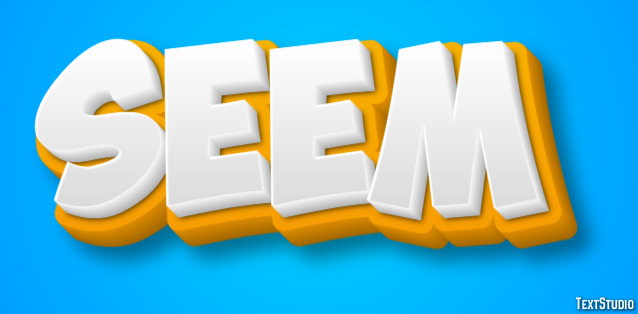 Seem Text Effect