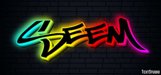 Seem Text Effect