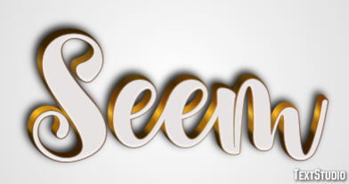 Seem Text Effect