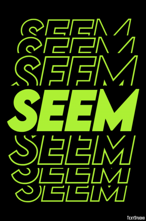 Seem Text Effect