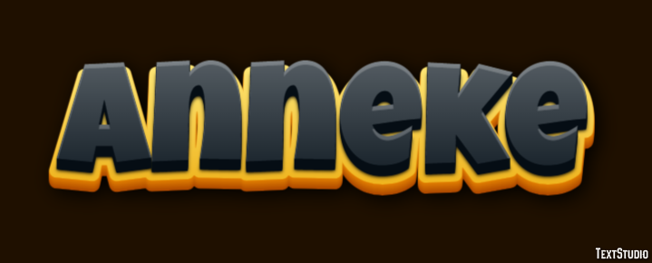 Anneke Text effect