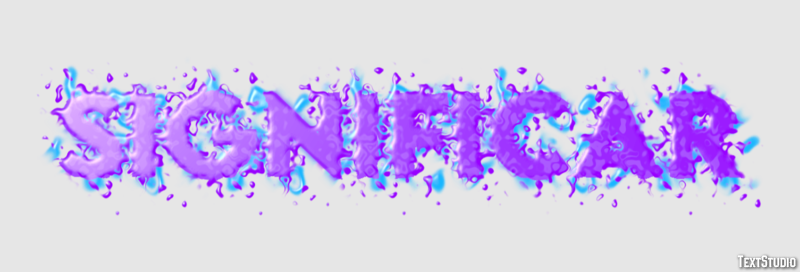 Significar Text Effect