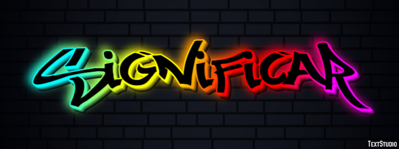 Significar テキスト効果