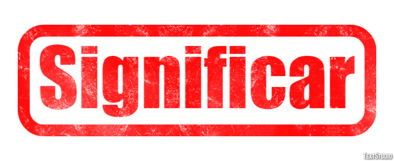 Significar Text Effect