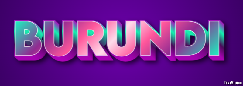 Burundi Effetto testo