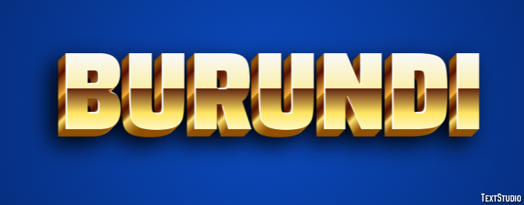 Burundi Effetto testo