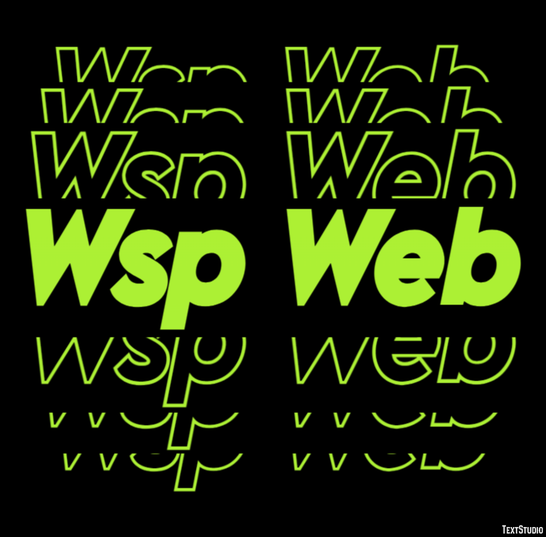 Wsp Web Text Effect