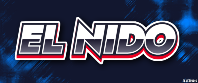 El Nido テキスト効果