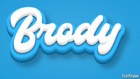 Brody Text Effect