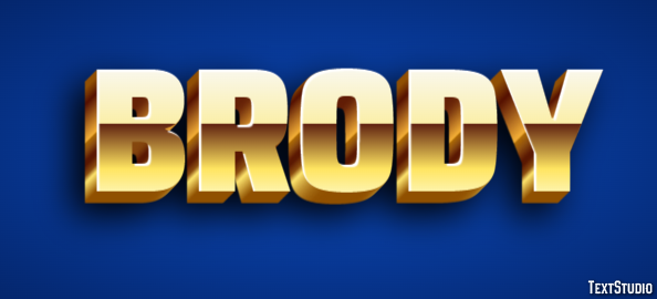 Brody Text Effect
