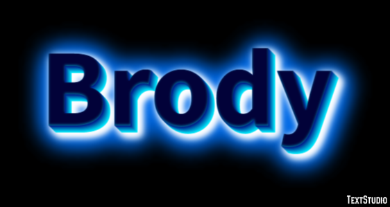 Brody Text effect