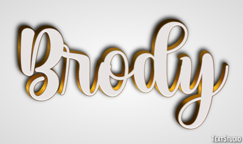 Brody Efeito de texto