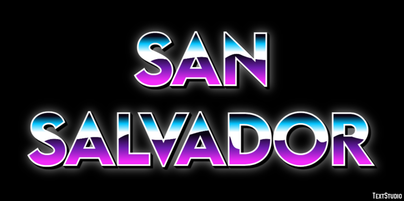 San Salvador Effetto testo