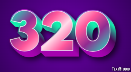 320 Texteffekt