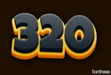 320 Text Effect