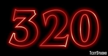 320 Texteffekt