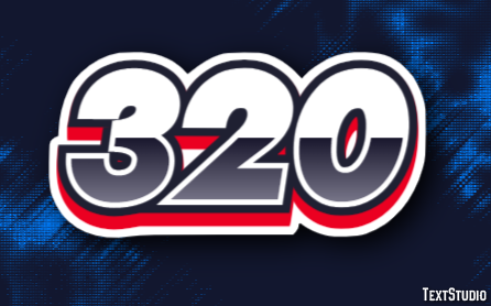 320 Text Effect