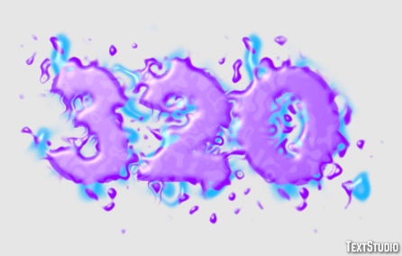 320 Text Effect