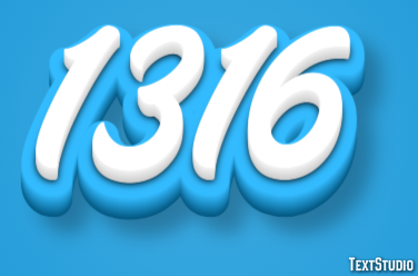 1316 Efekt tekstowy