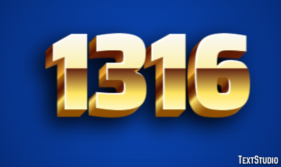 1316 Efekt tekstowy