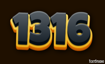 1316 Efekt tekstowy