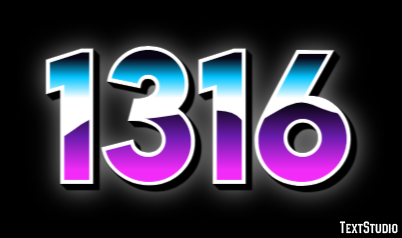 1316 Effetto testo