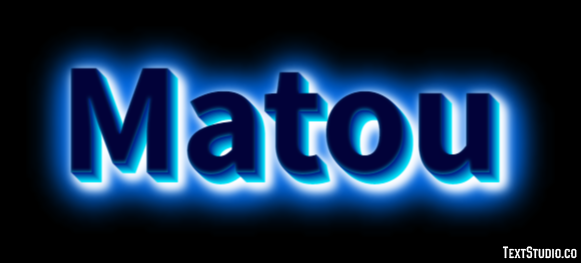 Matou Efekt tekstowy