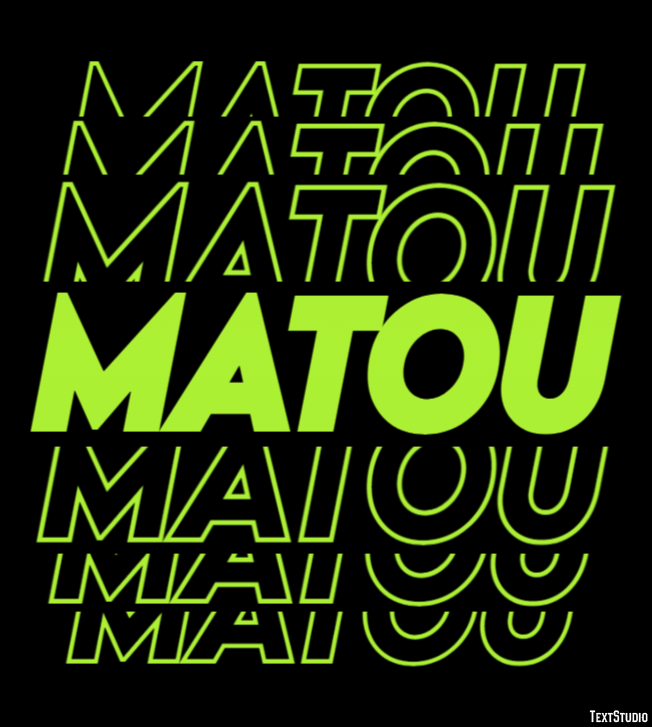 Matou Efecto de Texto