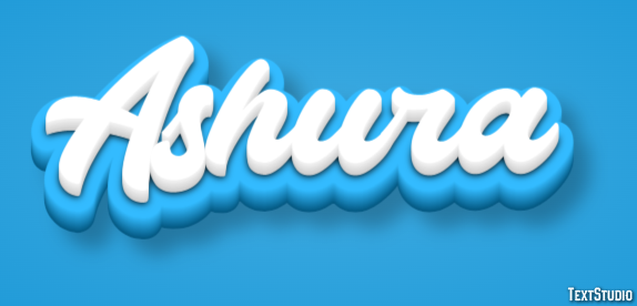 Ashura Text effect