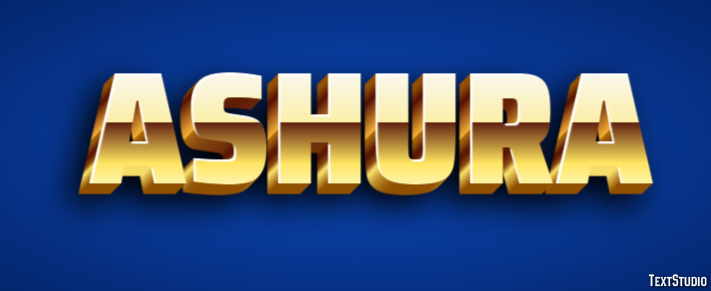 Ashura Text Effect