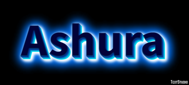 Ashura Text Effect