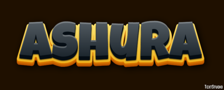 Ashura Text Effect