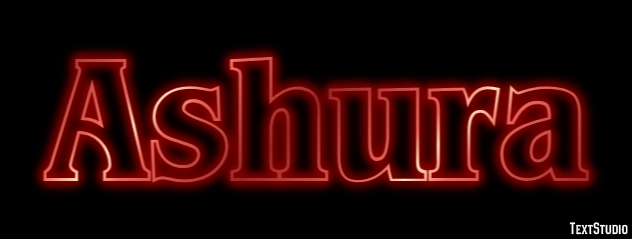 Ashura Text effect
