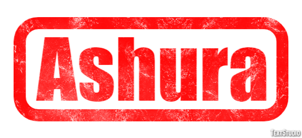 Ashura Text effect