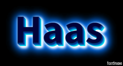 Haas Texteffekt