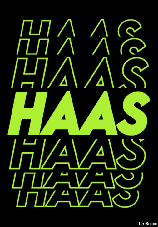 Haas Texteffekt